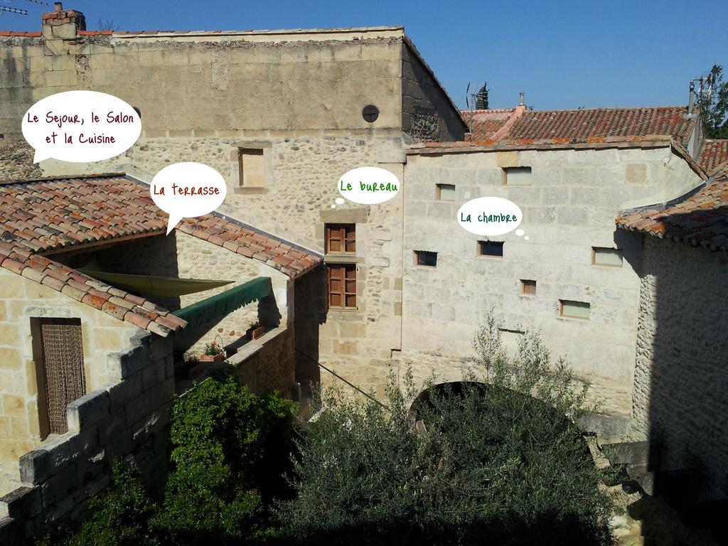 Le Petit Domeynes Meynes Exterior foto